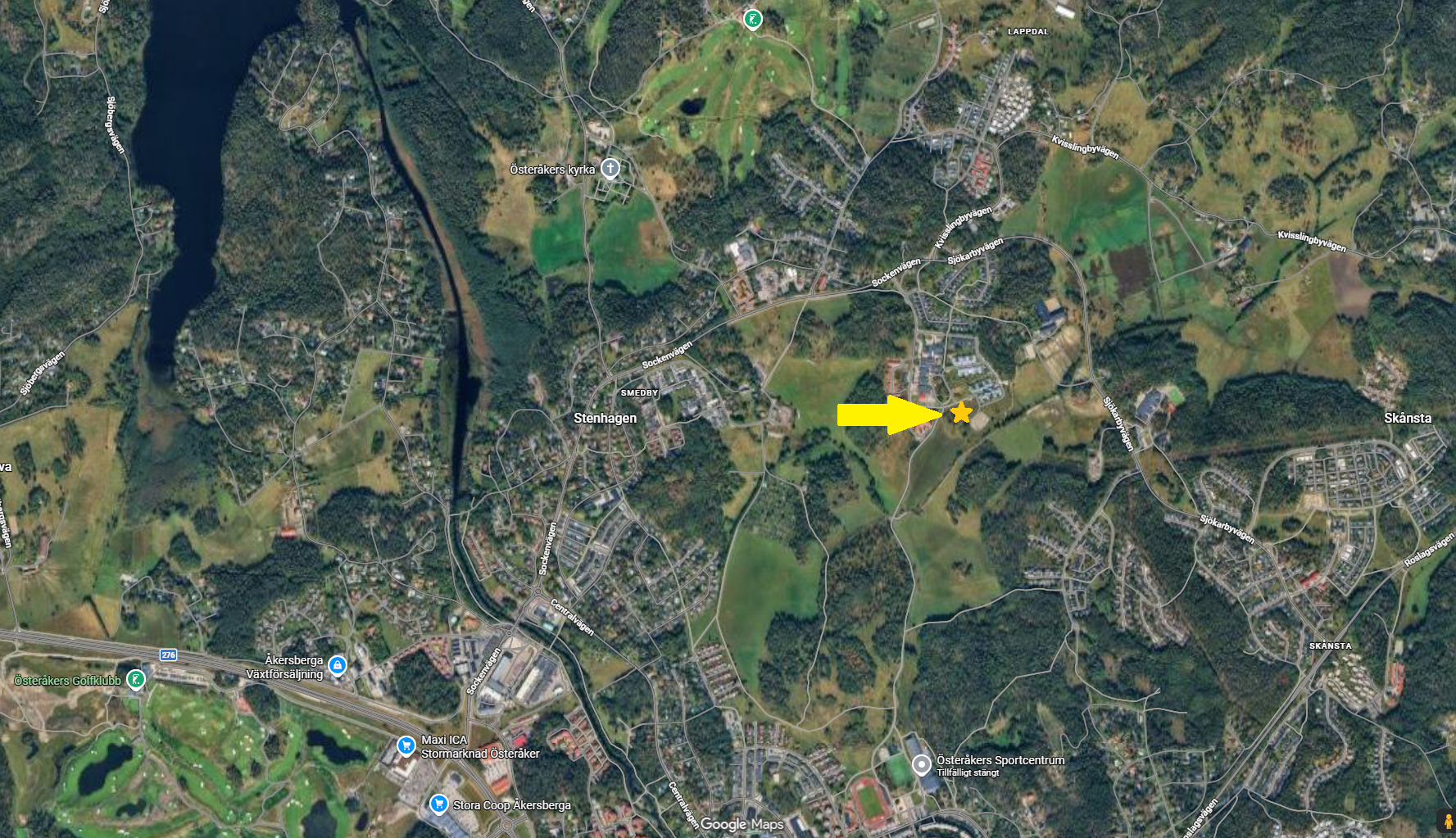 Brf Solängen - Karta